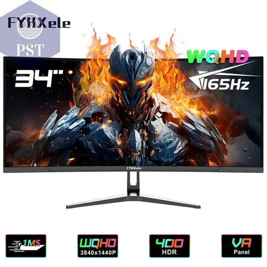 FYHXele 34 Zoll Curved Gaming Monitor WQHD Display 165Hz PST PS Tradings Monitor PST PS Tradings 34inch-4k-165hz-GERMANY PST PS Tradings