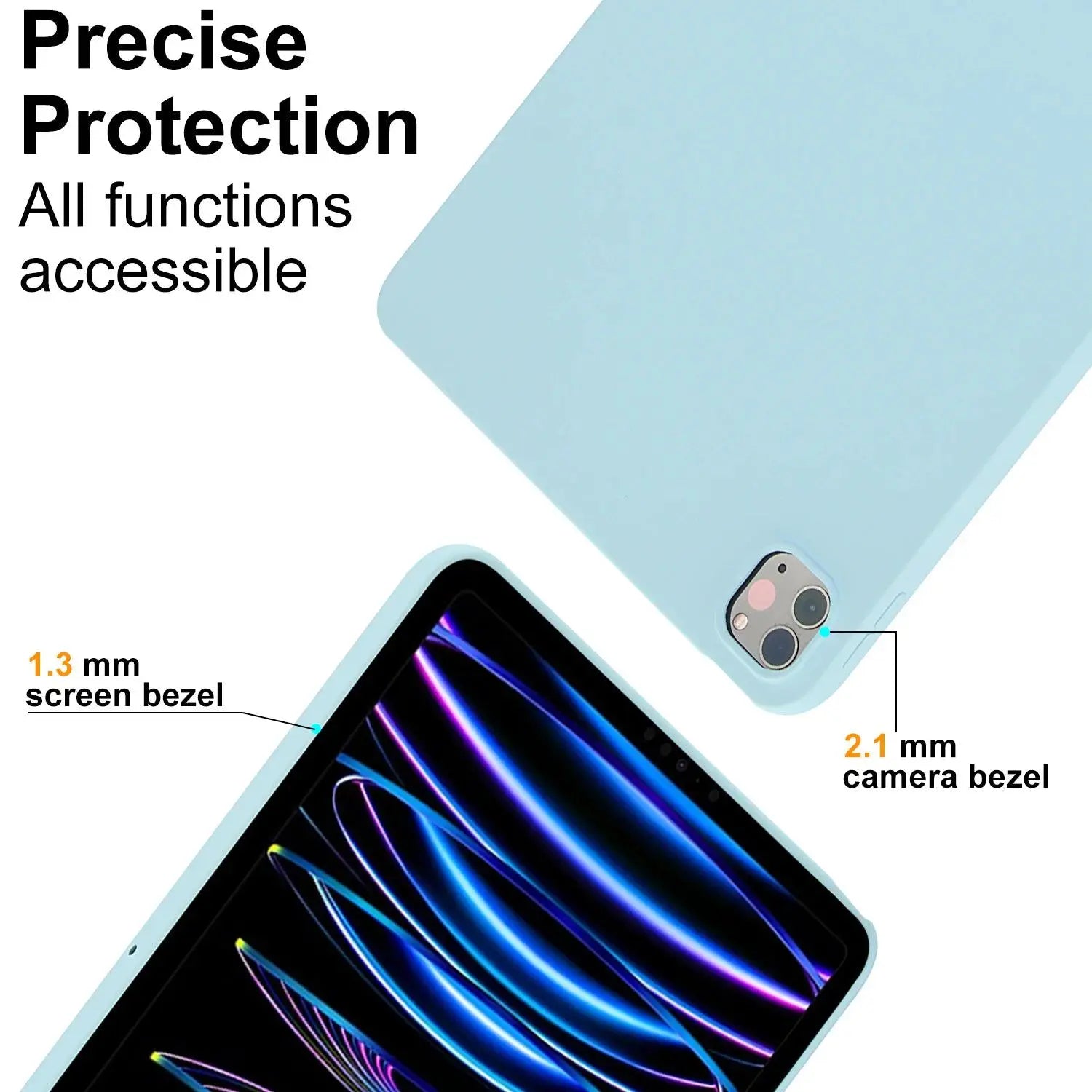 For 2021 iPad 10.2 Case 7/8/9th Generation Cover For 2018 9.7 5/6th Air 2/3 10.5 Mini 4 5 6 Pro 11 Air 4/5 10.9 10th funda soft - PST PS Tradings