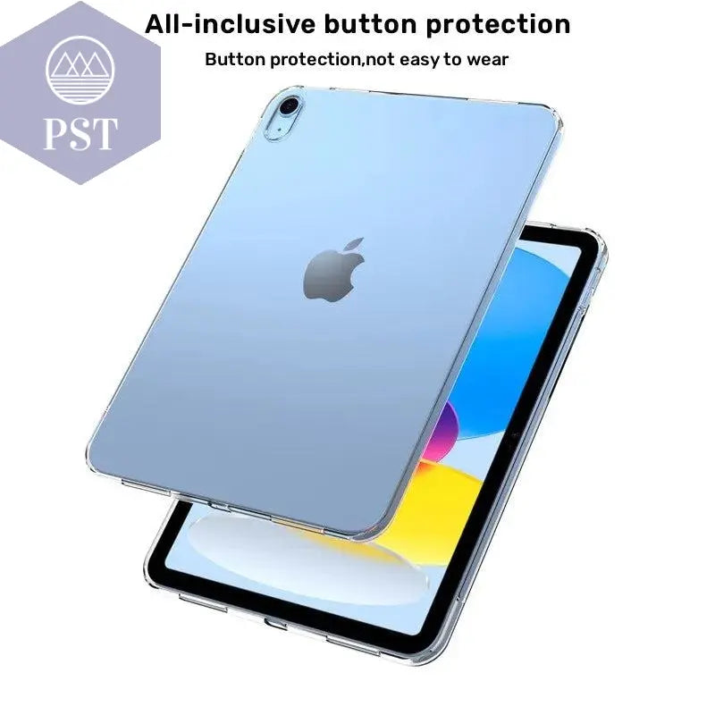 For iPad Pro 13 inches 2024 Case Ultra Thin Transparent Protective Case for iPad Air 13" 2024 Soft Silicone Cover Funda - PST PS Tradings