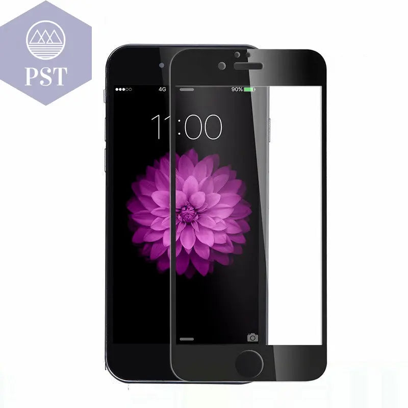 Full Screen White or Black Protection Tempered Glass for iPhone       PST PS Tradings