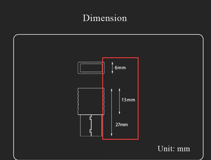 Mini USB Fingerprint Reader Modul Gerät Für Windows 10 11 Hallo Biometrie Sicherheit Schlüssel