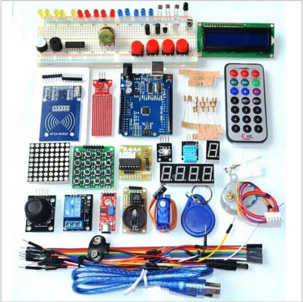 NEUESTE RFID-Starterkit für Arduino UNO R3. Verbesserte Version von Learning Suite mit Einzelhandelsverpackung