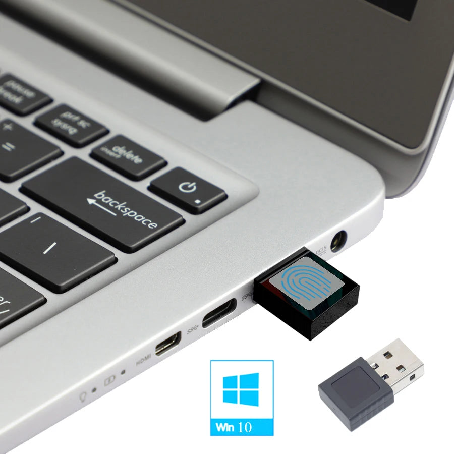 Mini USB Fingerprint Reader Modul Gerät Für Windows 10 11 Hallo Biometrie Sicherheit Schlüssel