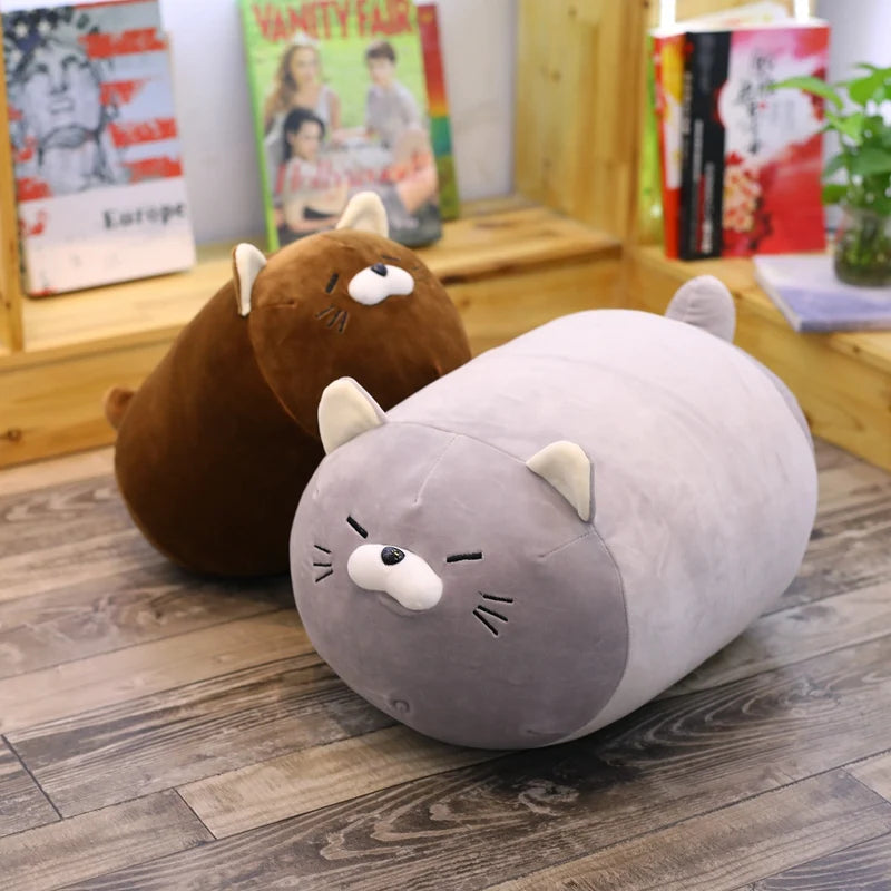 40/50cm Katzen Kissen Cat Pillo Plusch  Animal Pillow Lovely Gift Geschenk Idee