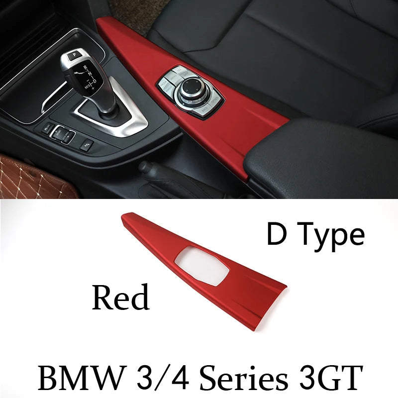 For BMW 3 4 Series 3GT F30 F31 F32 F34 F36 316li 320li Car Accessories Control Gear Shift panel decorative strip cover trim - PST PS Tradings