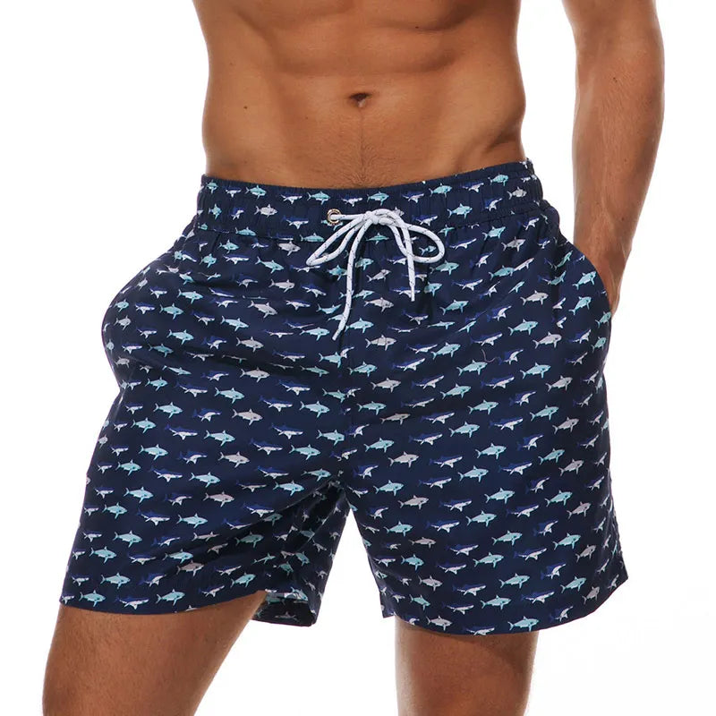 Escatch Quick Dry Summer Mens Siwmwear Beach Board Shorts Briefs For Man Swim Trunks Male Sportswear Beachwear Fitness Plus Size - PST PS Tradings