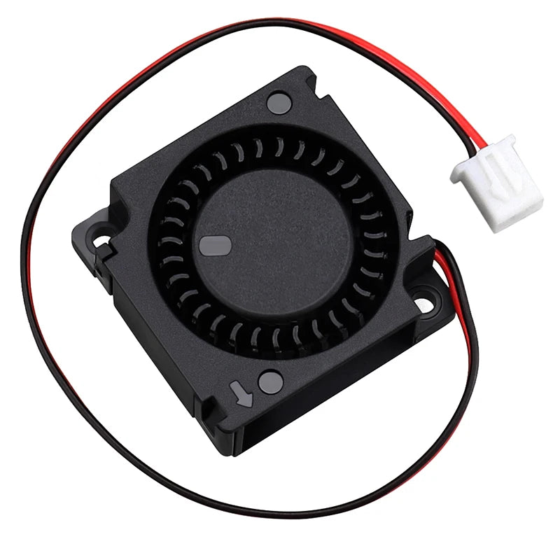 2 Pieces Gdstime DC 5V 12V 24V 30x30x10mm Sleeve Dual Ball 1 inch Small Mini Blower Cooling Fan 30mm x 10mm 3cm 3010 3D Printer