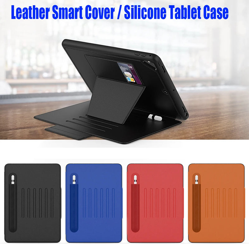 Smart Cover For iPad Mini 1 2 3 4 5 6 7.9 inch Ultra Slim PU Leather Case + PC translucent back case for Apple ipad mini 5 4 3 2 - PST PS Tradings