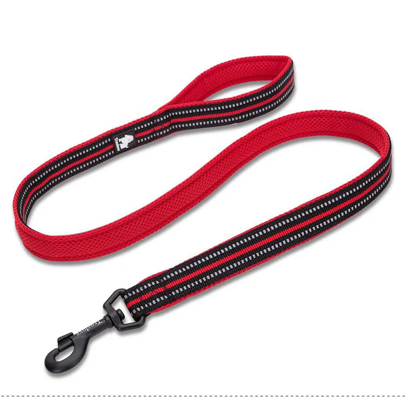 Truelove Soft Padded Mesh Dog Leash 3M Reflective Nylon Dog Leads Dog Pet Leash 11 Color 110cm Length Walking Training - PST PS Tradings