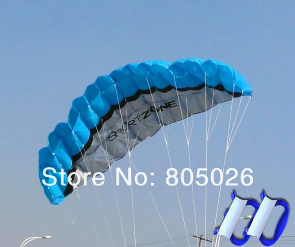 free shipping 2.5m dual Line Stunt power Kite soft kite Parafoil kite surf flying outdoor fun sports kites kiteboard factory koi