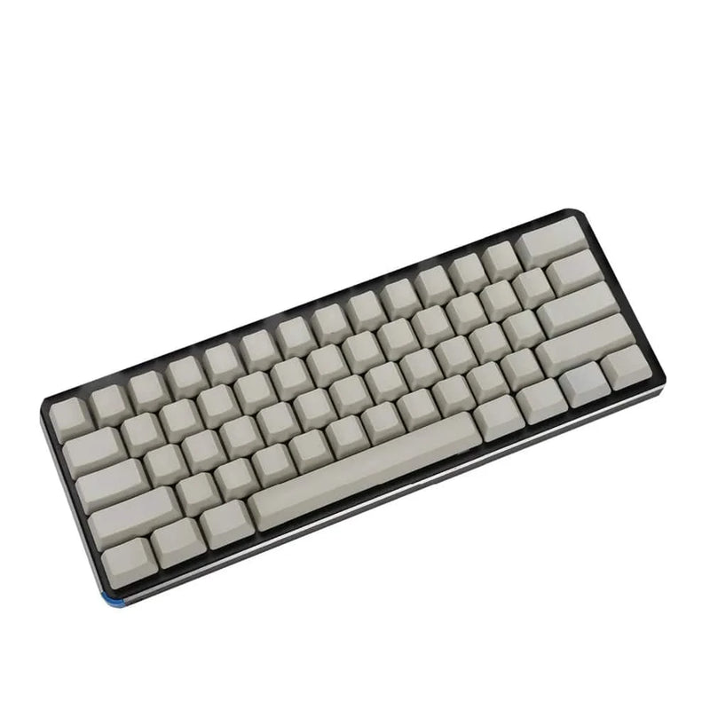 White Black Gray Green Blank Thick PBT OEM Profile 62 Key ISO 61 ANSI Keycaps For MX Switches Mechanical Keyboard (Only Keycap) - Property & Safety Tradings