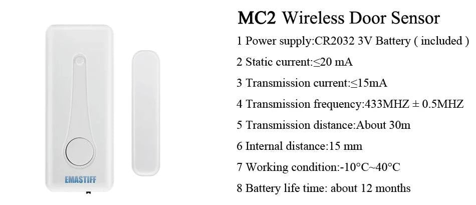 IOS Android APP Wired Wireless Home Security Tuya WIFI PSTN GSM Alarm System Intercom Remote Control Autodial Siren Sensor Kit - Property & Safety Tradings