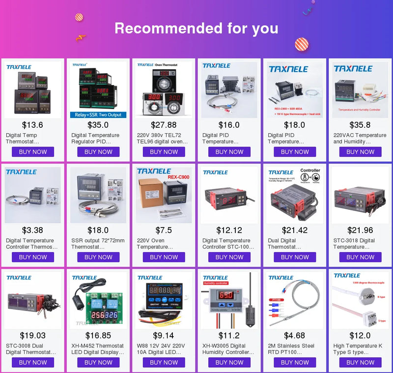 Digital PID Temperature Controller  REX-C100 REX C100 thermostat  + 40DA SSR  Relay+ K Thermocouple 1m Probe RKC
