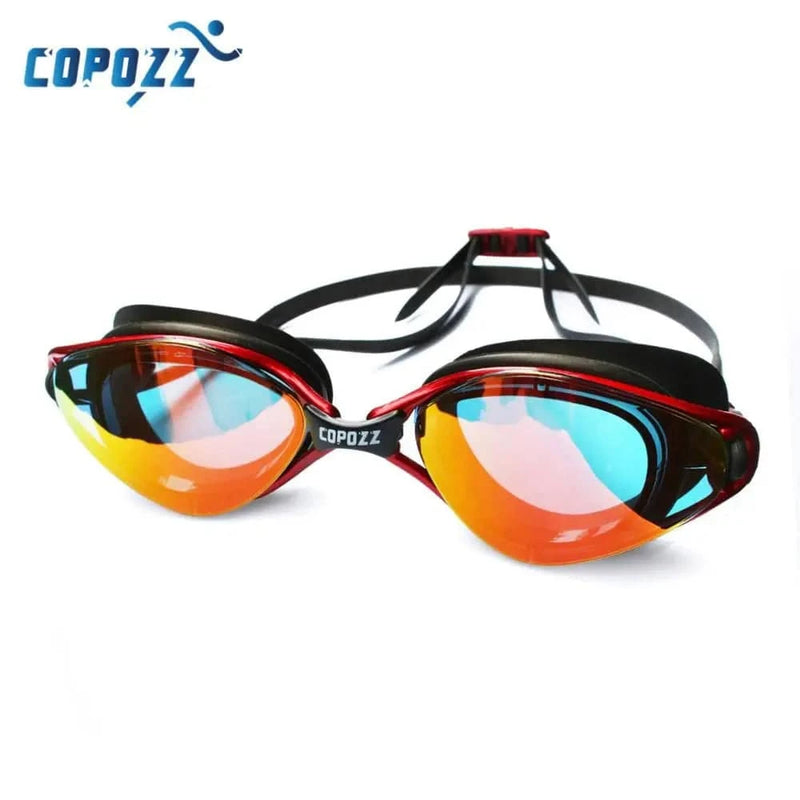 Copozz Professional Goggles Anti-Fog UV Protection Adjustable Swimming Goggles Men Women Waterproof silicone glasses Eyewear - PST PS Tradings