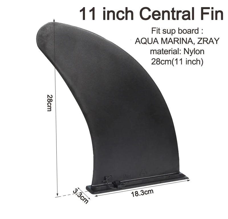 Surf water wave fin SUP accessory stablizer, fit ZRAY stand up paddle board surfboard slide-in central fin side fin - PST PS Tradings