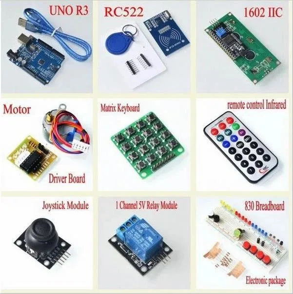 NEUESTE RFID-Starterkit für Arduino UNO R3. Verbesserte Version von Learning Suite mit Einzelhandelsverpackung