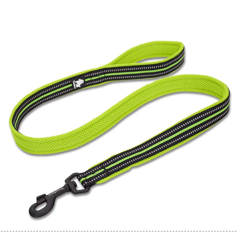 Truelove Soft Padded Mesh Dog Leash 3M Reflective Nylon Dog Leads Dog Pet Leash 11 Color 110cm Length Walking Training - PST PS Tradings