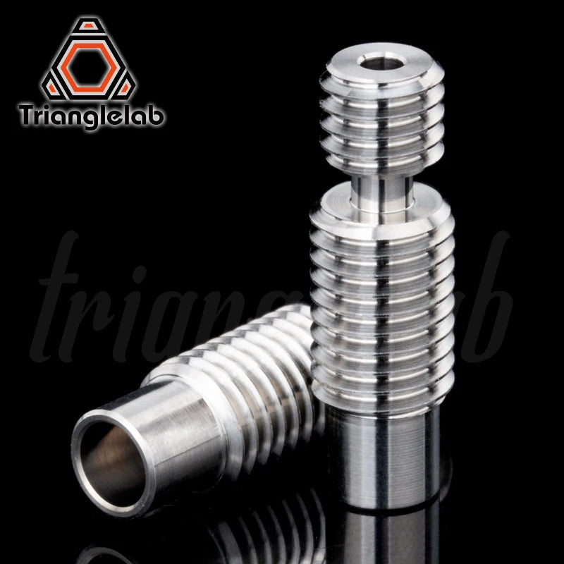 R trianglelab GRADE5 V6 titanium alloy heatbreak  1.75MM for VOLCANO V6 HOTEND for Carbon fiber wear resistance 3D printer