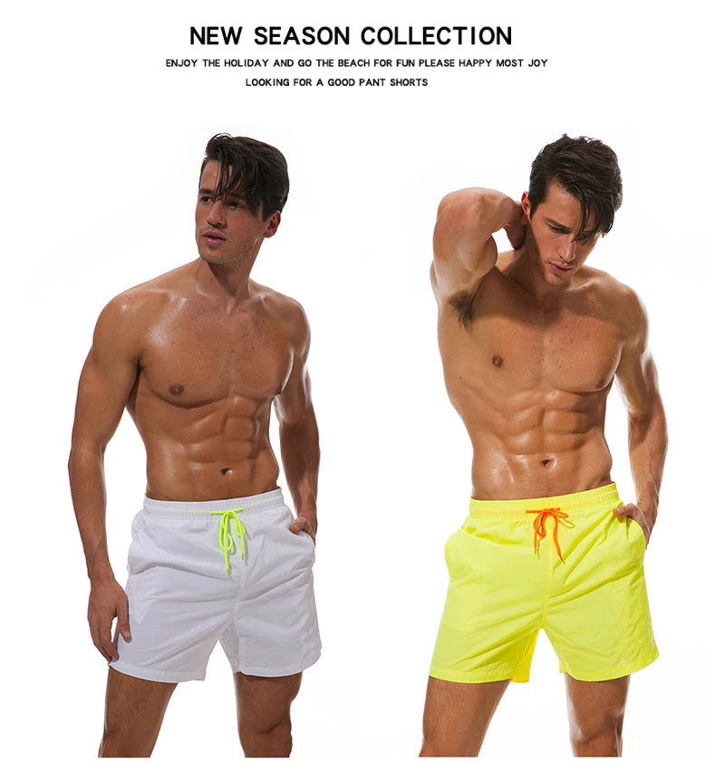 ESCATCH Man Swimwear Swim Shorts Trunks Beach Board Shorts Swimming Pants Swimsuits Mens Running Sports Surffing Shorts - PST PS Tradings