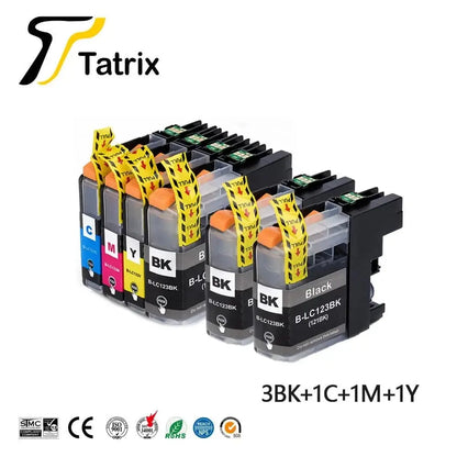 For Brother LC123 Ink Cartridge Compatible For MFC-J4510DW MFC-J4610DW Printer Ink Cartridge LC121 MFC-J4410DW MFC-J4710DW - PST PS Tradings