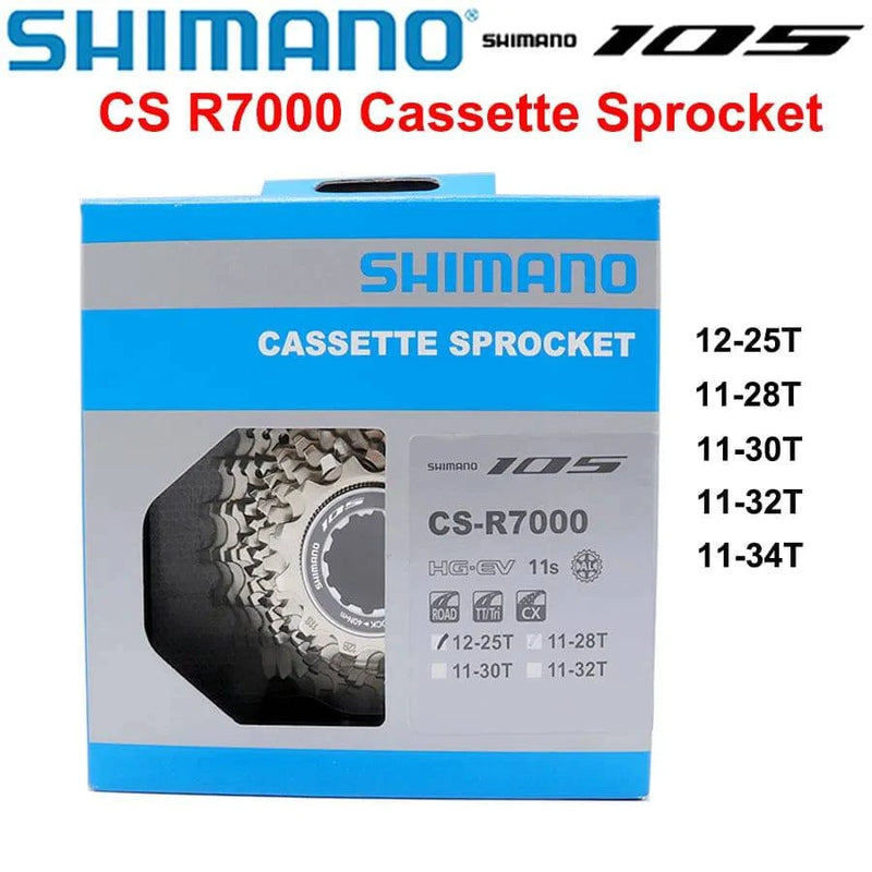 SHIMANO 105 CS 5800 R7000 Road Bike 11 Speed Freewheels 12-25T 11-28T 11-32T 11-34T Cassette Sprocket K7 - Property & Safety Tradings