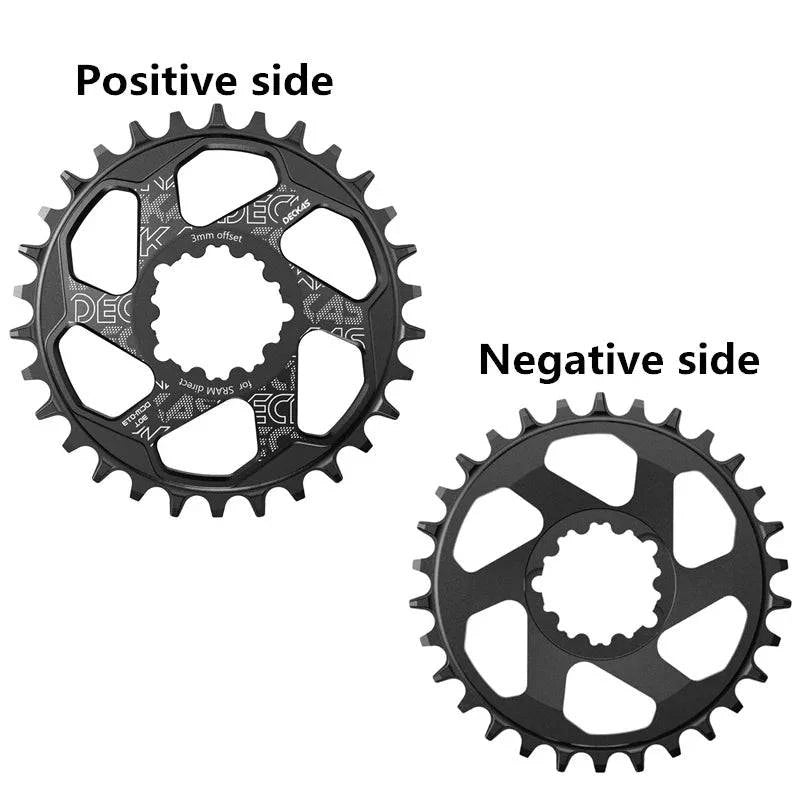 DECKAS DUB Crankset Bicycle Bike Crown Aluminum Alloy 3mm 6mm Offset Round Oval Chainring For Sram SX NX GX X01 XX1 MTB Crankset - PST PS Tradings