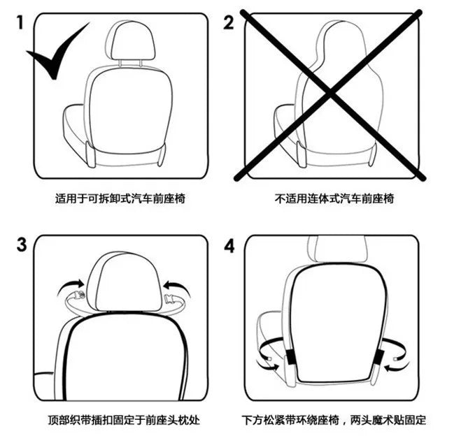 Car Seat Cover Back Protectors Protection for Children Protect Auto Seats Covers for Baby Dogs From Mud Dirt  Inter Baby Seat - PST PS Tradings