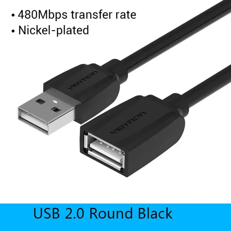 Vention USB 3.0 Extension Cable Male to Female Extender Cable Fast Speed USB 3.0 Cable Extended for laptop PC USB 2.0 Extension