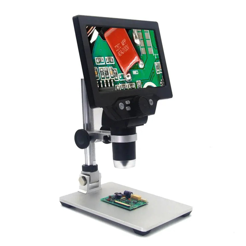 600X  digital microscope electronic video microscope 4.3 inch HD LCD soldering microscope  phone repair Magnifier - Property & Safety Tradings