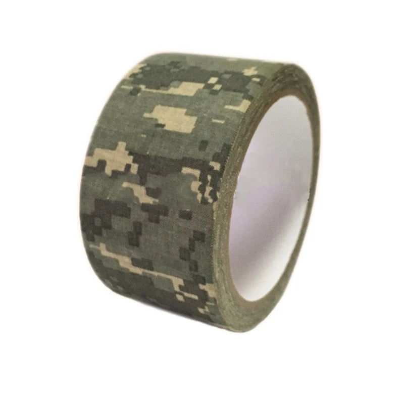 5M Outdoor Camouflage Tape WRAP Hunting Waterproof Self Adhesive Camo Tape Stealth Bandage 0.05m x 5m /2inchx196inch - PST PS Tradings