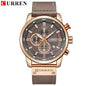 CURREN Fashion Date Quartz Men Watches Top Brand Luxury Male Clock Chronograph Sport Mens Wrist Watch Hodinky Relogio Masculino - Property & Safety Tradings