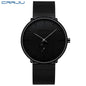 CRRJU Fashion Mens Watches Top Brand Luxury Quartz Watch Men Casual Slim Mesh Steel Waterproof Sport Watch Relogio Masculino - PST PS Tradings