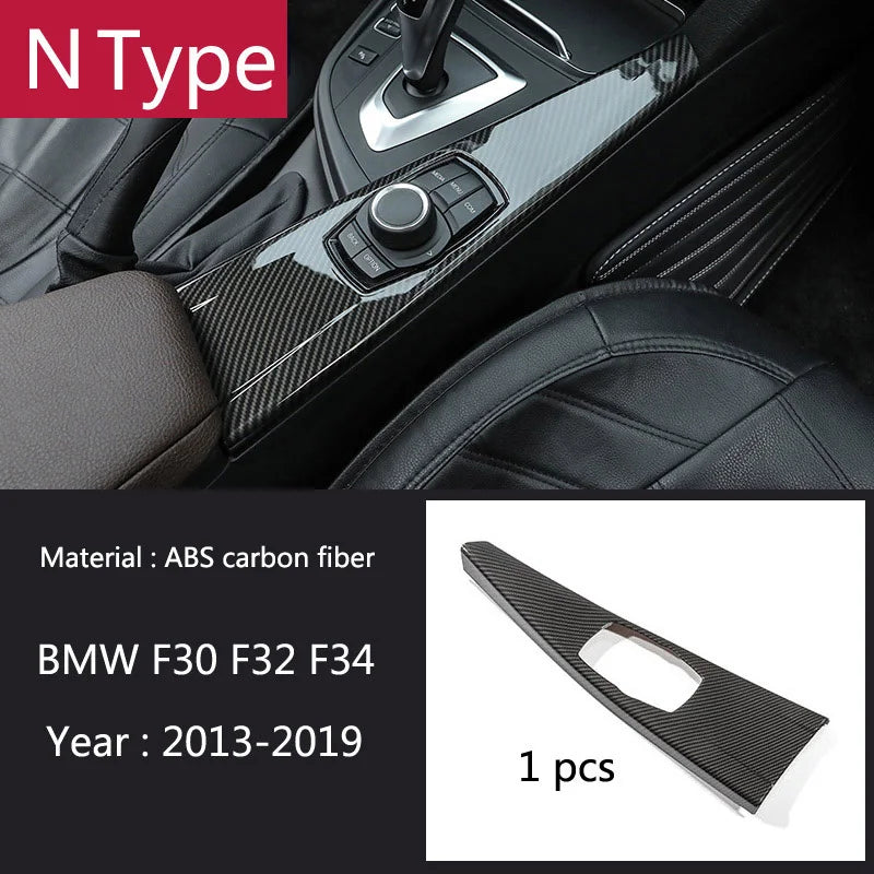 For BMW 3 4 Series 3GT F30 F31 F32 F34 F36 316li 320li Car Accessories Control Gear Shift panel decorative strip cover trim - PST PS Tradings