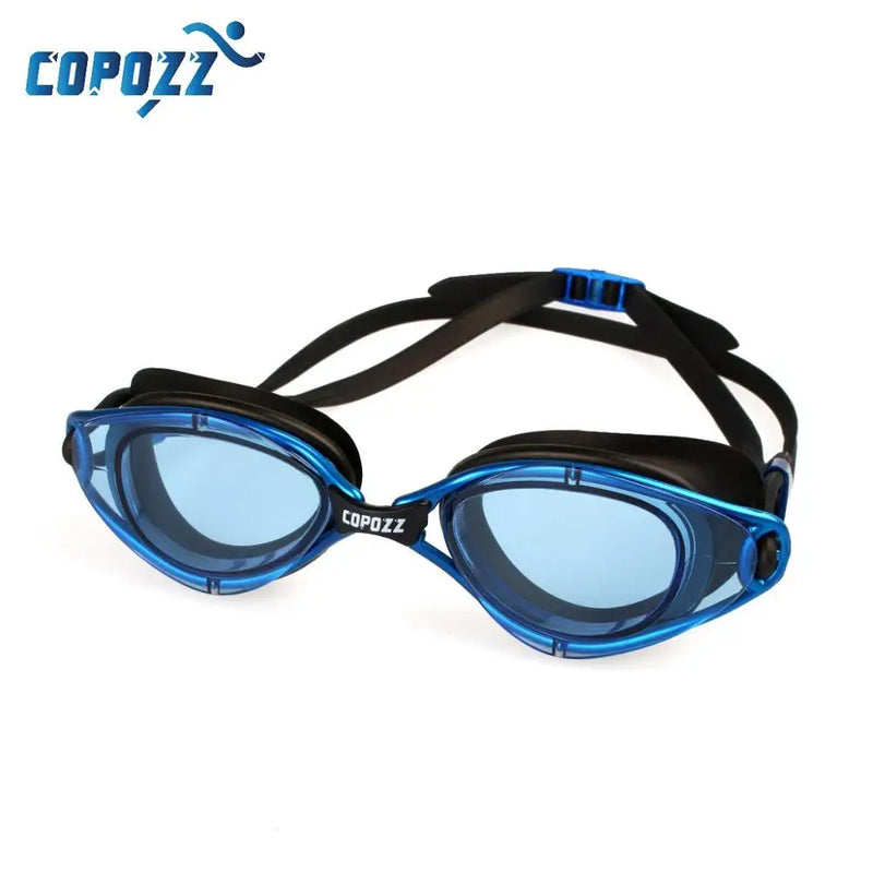 Copozz Professional Goggles Anti-Fog UV Protection Adjustable Swimming Goggles Men Women Waterproof silicone glasses Eyewear - PST PS Tradings