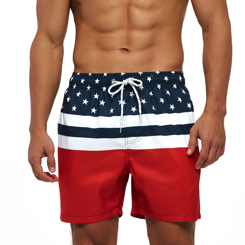 Escatch Quick Dry Summer Mens Siwmwear Beach Board Shorts Briefs For Man Swim Trunks Male Sportswear Beachwear Fitness Plus Size - PST PS Tradings