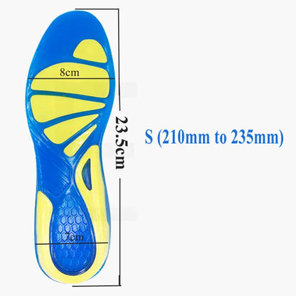 EiD Silicon Gel Insoles Foot Care for Plantar Fasciitis orthopedic Massaging Shoe Inserts Shock Absorption Shoe pad Unisex