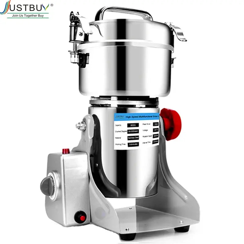 Parts Free Big Capacity 800G 3000W Herb Grinder Coffee Machine Grain Spices Mill Medicine Wheat Mixer Dry Food Grinder - Property & Safety Tradings