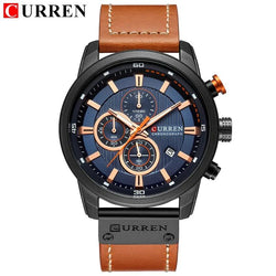 CURREN Fashion Date Quartz Men Watches Top Brand Luxury Male Clock Chronograph Sport Mens Wrist Watch Hodinky Relogio Masculino - Property & Safety Tradings