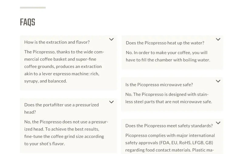 WACACO Picopresso Portable Espresso Maker, Specialty Coffee Machine, 18 Bar Pressure Travel Coffee,  Gift, New Year - Property & Safety Tradings