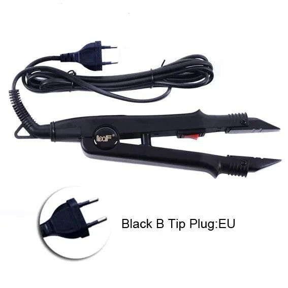 1pc JR-611 A/B/C tip Constant Heat Iron Hair Connectors Hair Extensions Tools  Fusion Iron Wand Iron Melting Tool+EU outlet - Property & Safety Tradings