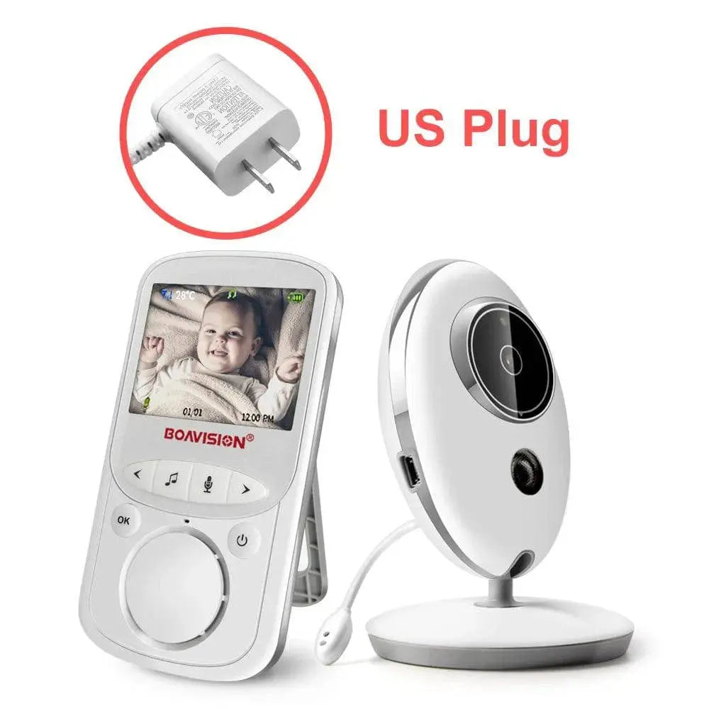 Wireless LCD Audio Video Baby Monitor VB605 Radio Nanny Music Intercom IR 24h Portable Baby Camera Baby Walkie Talkie Babysitter - Property & Safety Tradings