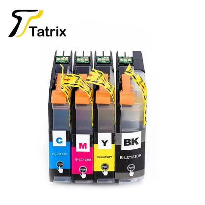 For Brother LC123 Ink Cartridge Compatible For MFC-J4510DW MFC-J4610DW Printer Ink Cartridge LC121 MFC-J4410DW MFC-J4710DW - PST PS Tradings