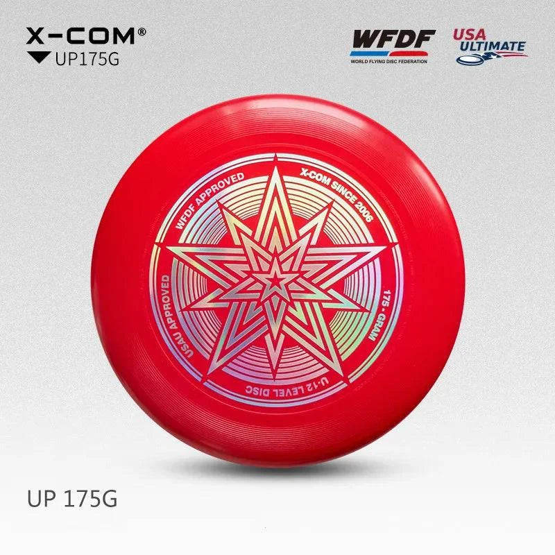 X-COM Professional Ultimate Flying Disc Certified by WFDF For Ultimate Disc Competition Sports 175g - Property & Safety Tradings