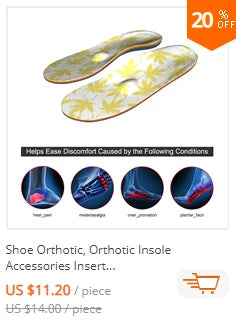 Plantarfasziitis Orthopädische Sport Einlegesohle Männer Frauen Sneaker Flache Füße Hohe Arch Support Orthesen Einlegesohlen Plantillas Insert Sohle