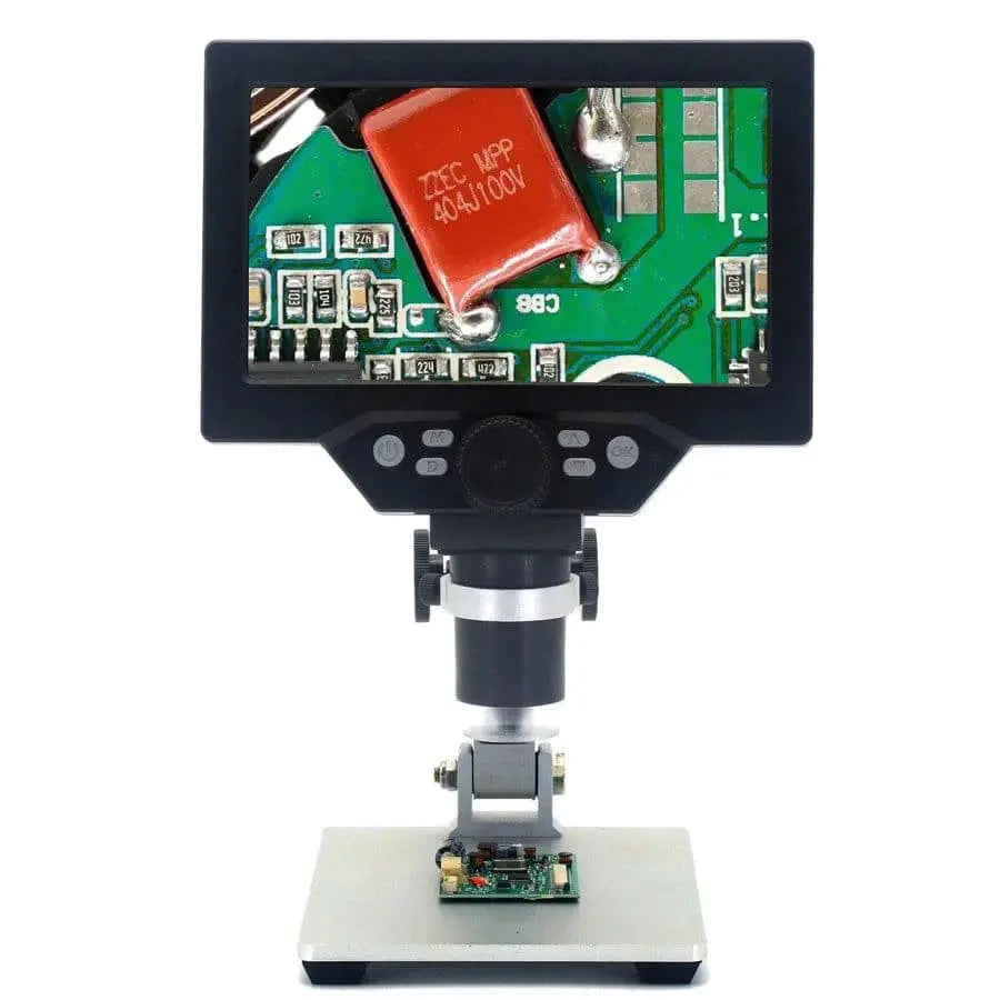 600X  digital microscope electronic video microscope 4.3 inch HD LCD soldering microscope  phone repair Magnifier - Property & Safety Tradings