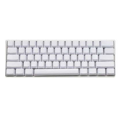 White Black Gray Green Blank Thick PBT OEM Profile 62 Key ISO 61 ANSI Keycaps For MX Switches Mechanical Keyboard (Only Keycap) - Property & Safety Tradings