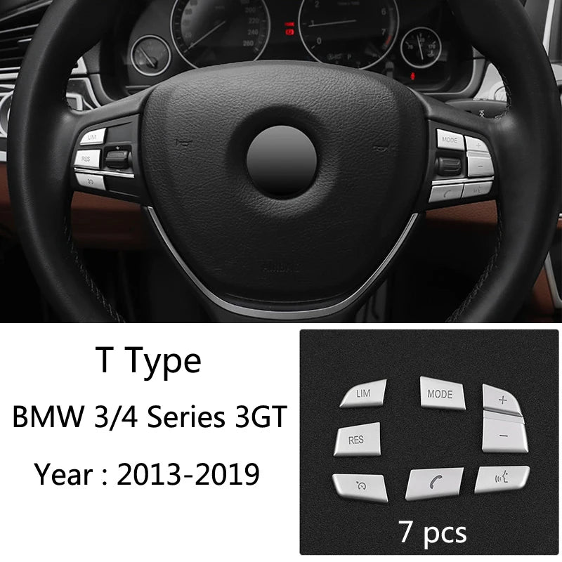 For BMW 3 4 Series 3GT F30 F31 F32 F34 F36 316li 320li Car Accessories Control Gear Shift panel decorative strip cover trim - PST PS Tradings