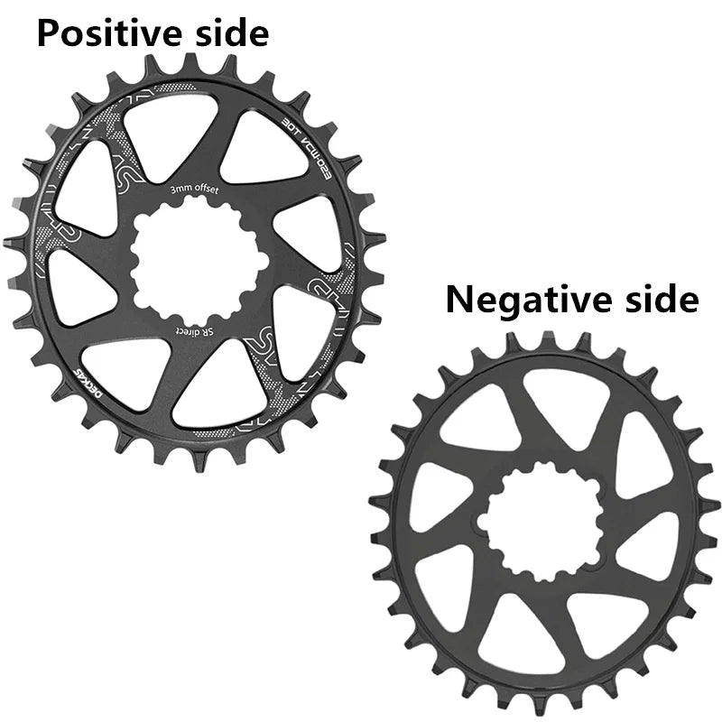 DECKAS DUB Crankset Bicycle Bike Crown Aluminum Alloy 3mm 6mm Offset Round Oval Chainring For Sram SX NX GX X01 XX1 MTB Crankset - PST PS Tradings