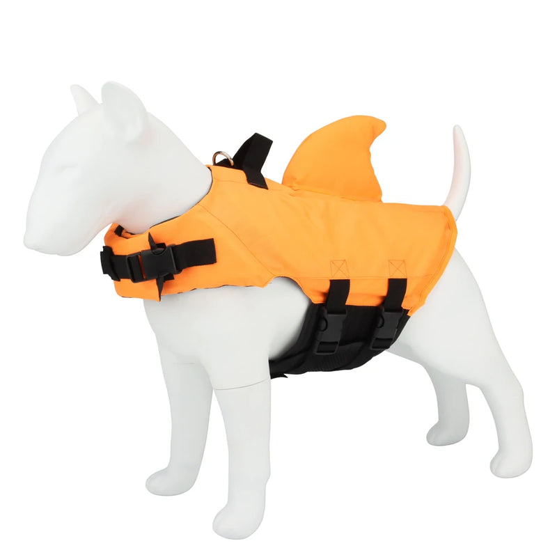 Dog Life Vest Summer Shark Pet Life Jacket Dog Clothes Dogs Swimwear Pets Swimming Suit - PST PS Tradings