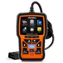 FOXWELL NT301 OBD2 Scanner Check Engine Code Reader Professional ODB2 OBD2 Automotive Scanner Car Diagnostic Tools PK ELM327 - PST PS Tradings